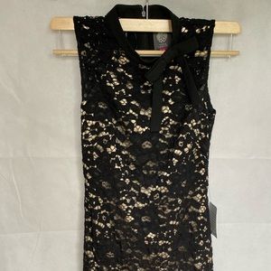 Lacey Sheath Black Dress sz 2